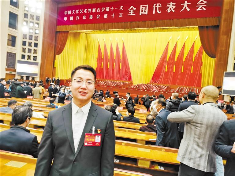【聚焦2022甘肅兩會】網(wǎng)絡(luò)文學(xué)作家胡說：不負(fù)初心，寫有意義的文字