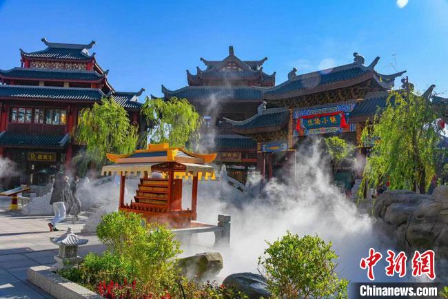 圖為嘉峪關(guān)方特歡樂世界。(資料圖) 趙海宏 攝