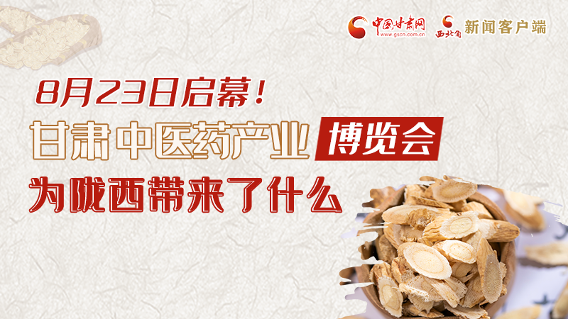 長圖丨8月23日啟幕，甘肅這場行業(yè)盛會為隴西帶來了什么？