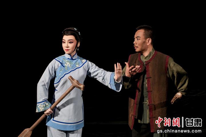 圖為演出劇照。甘肅省隴劇院供圖