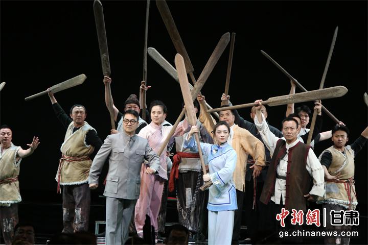 圖為演出劇照。甘肅省隴劇院供圖